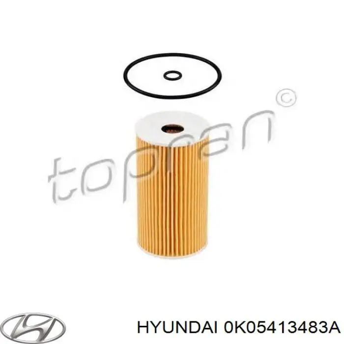 Купить 0K05413483A Hyundai/Kia Уплотнитель приемной трубы глушителя