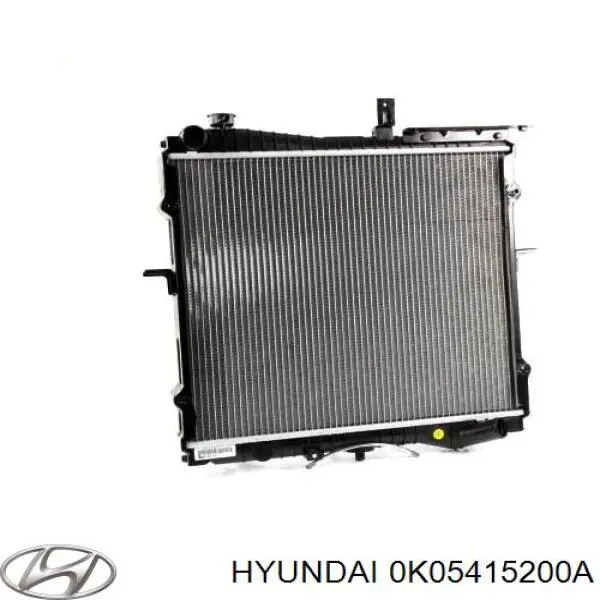 Радиатор охлаждения двигателя Hyundai/Kia 0K05415200A цена, от 127.97 USD