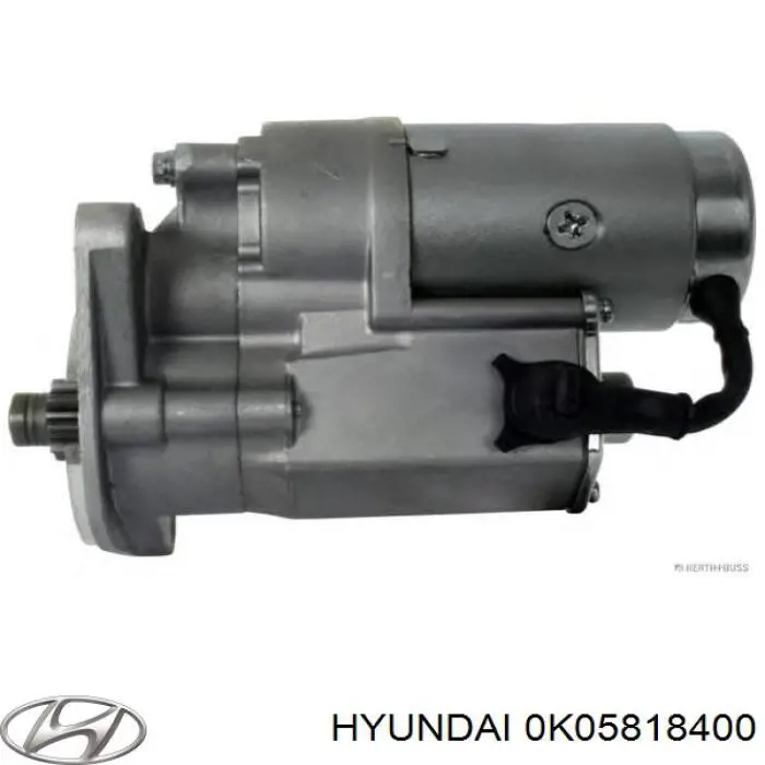 Стартер 0K05818400 Hyundai/Kia