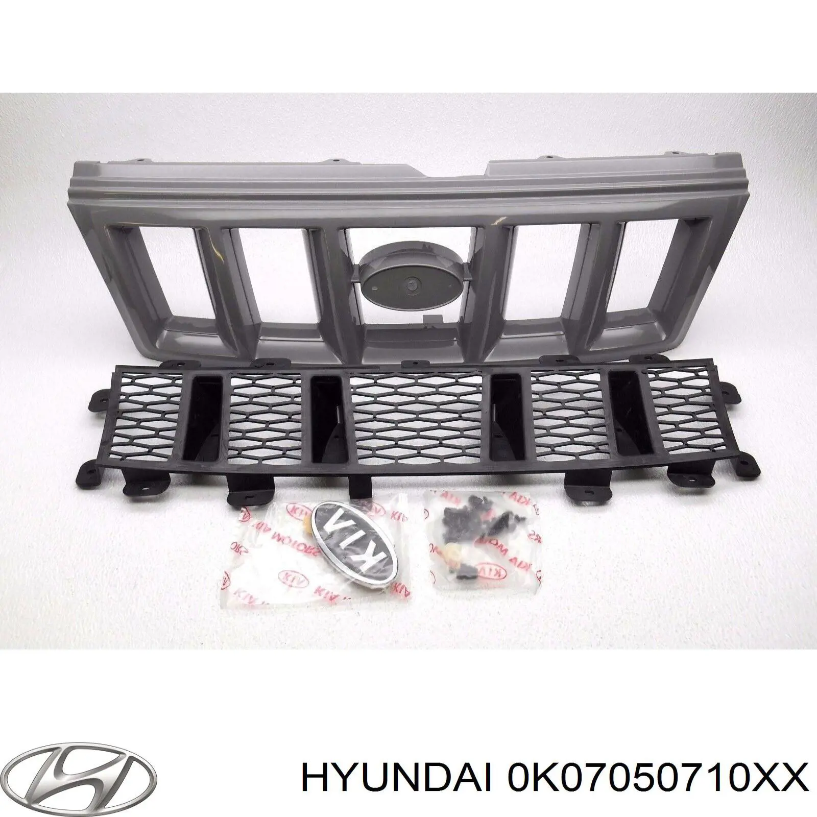 Облицовка радиатора Hyundai/Kia 0K07050710XX цена, от 83.28 USD