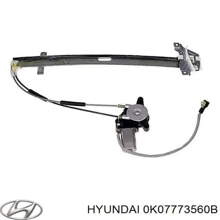 Стеклоподъемник задней левой двери Hyundai/Kia 0K07773560B цена, от 50.19 USD