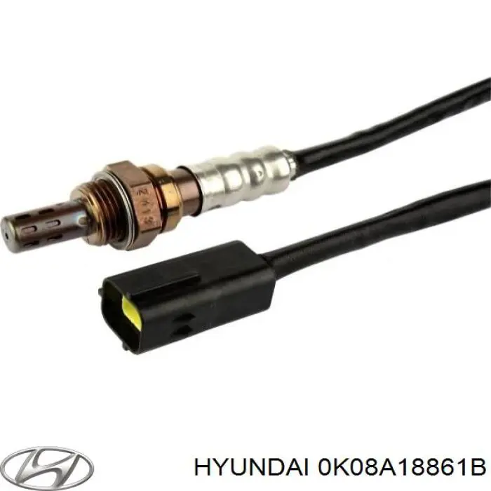 0K08A18861B Hyundai/Kia лямбда-зонд, датчик кислорода до катализатора