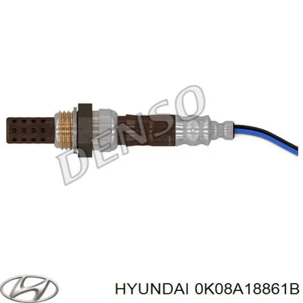 Лямбдазонд, датчик кислорода до катализатора Hyundai/Kia 0K08A18861B цена, от 54.55 USD