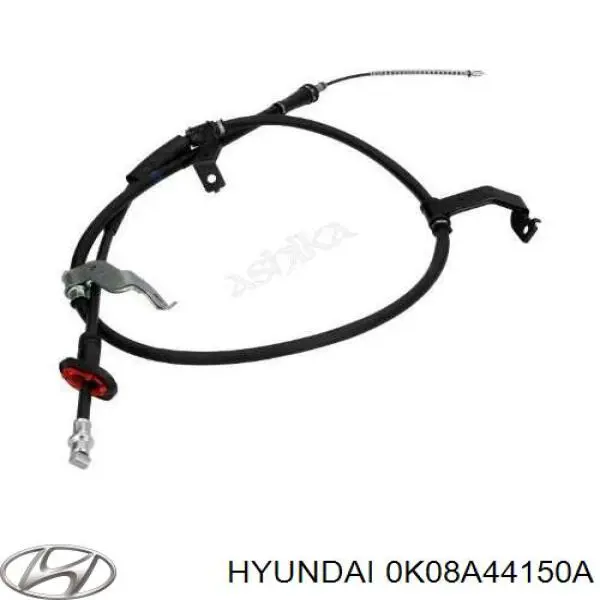 Купить 0K08A44150A Hyundai/Kia Передний трос ручника