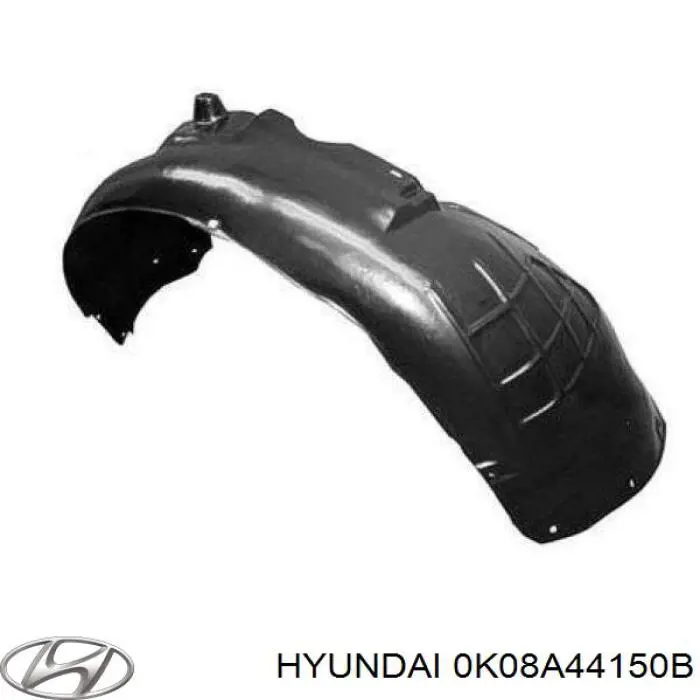 0K08A44150B Hyundai/Kia Трос стояночного тормоза передний