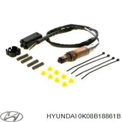 0K08B18861B Hyundai/Kia лямбда-зонд, датчик кислорода до катализатора