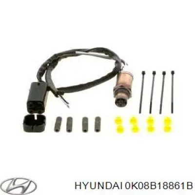Лямбдазонд, датчик кислорода до катализатора Hyundai/Kia 0K08B18861B цена, от 53.37 USD