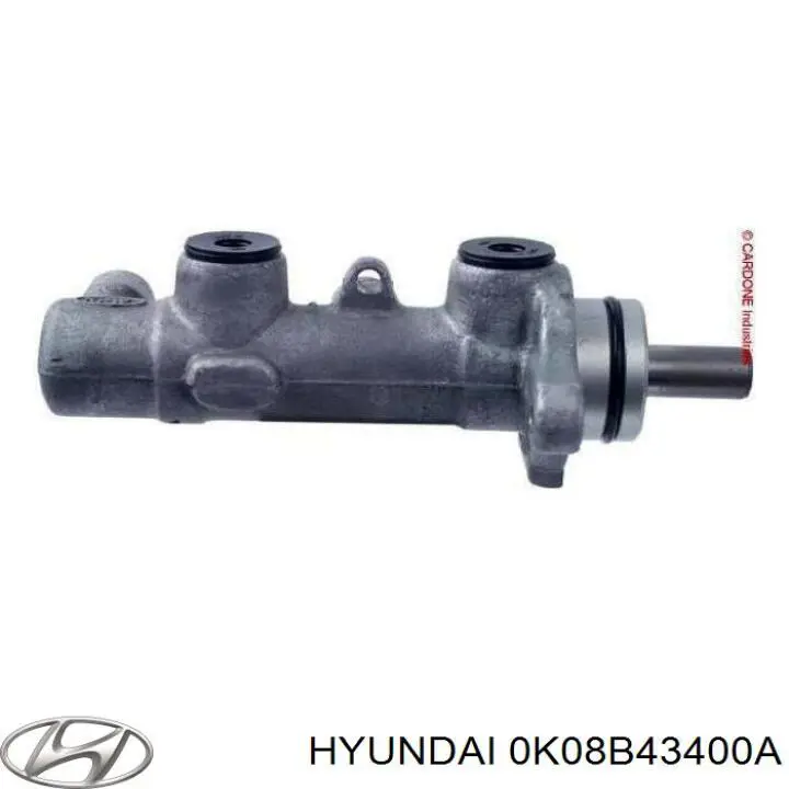 Цилиндр главный тормоза (гидротормозов) Hyundai/Kia 0K08B43400A цена, от 100.27 USD