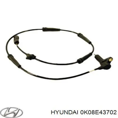 Датчик АБС (ABS) задний правый 0K08E43702 Hyundai/Kia