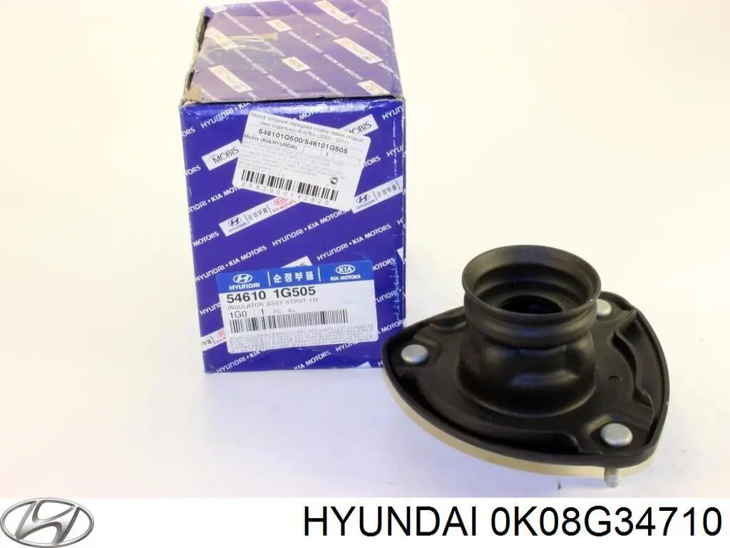 Амортизатор передний правый 0K08G34710 Hyundai/Kia