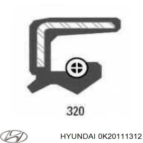 Сальник коленвала задний Mazda B63011312 цена, от 8.08 USD