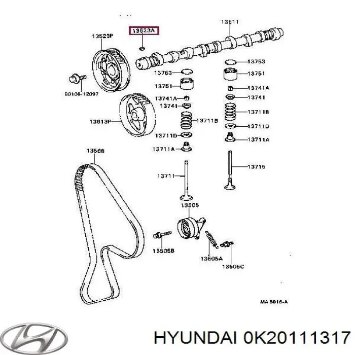  MB3C711317 Hyundai/Kia