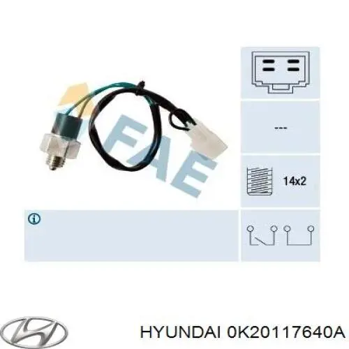 Hyundai/Kia 0K20117640A цена, от 5.12 USD