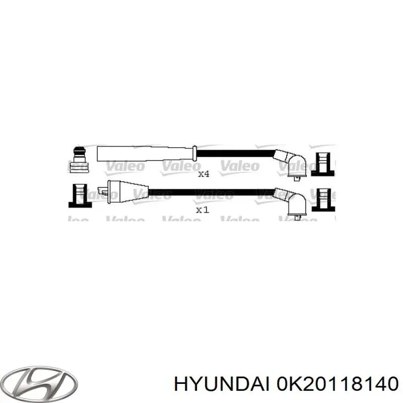 Провода зажигания Hyundai/Kia 0K20118140 цена, от 11.63 USD