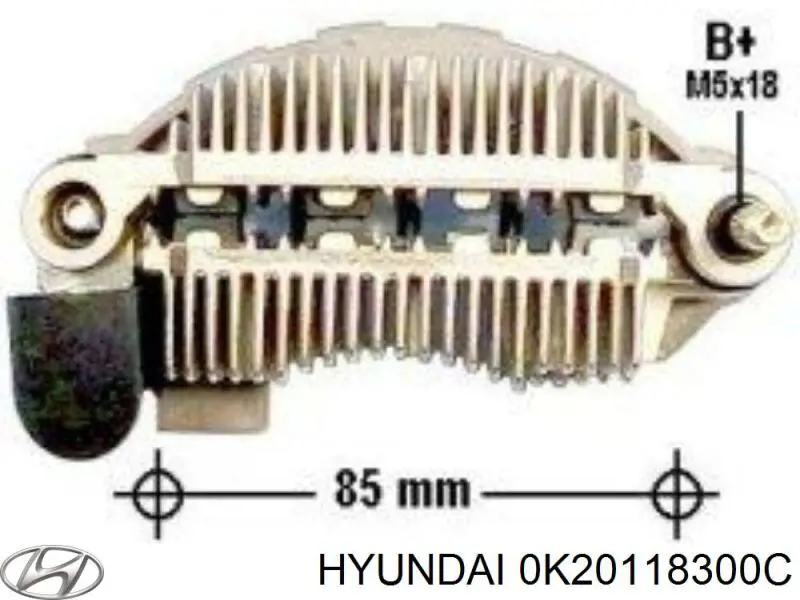0K20118300C Hyundai/Kia генератор
