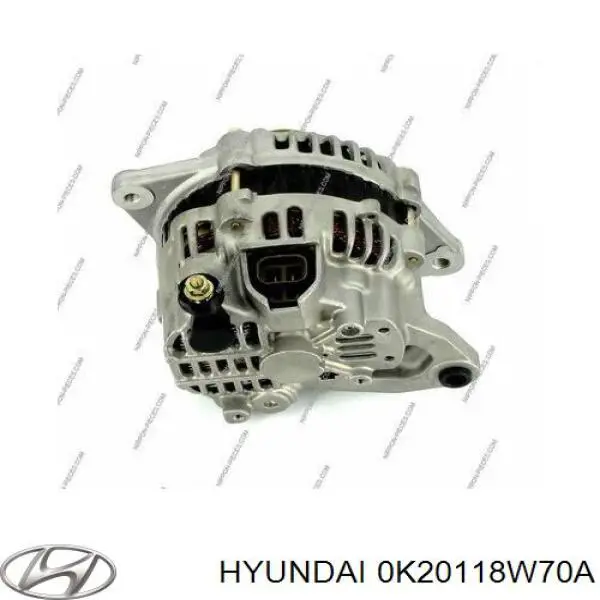Реле регулятор генератора Hyundai/Kia 0K20118W70A