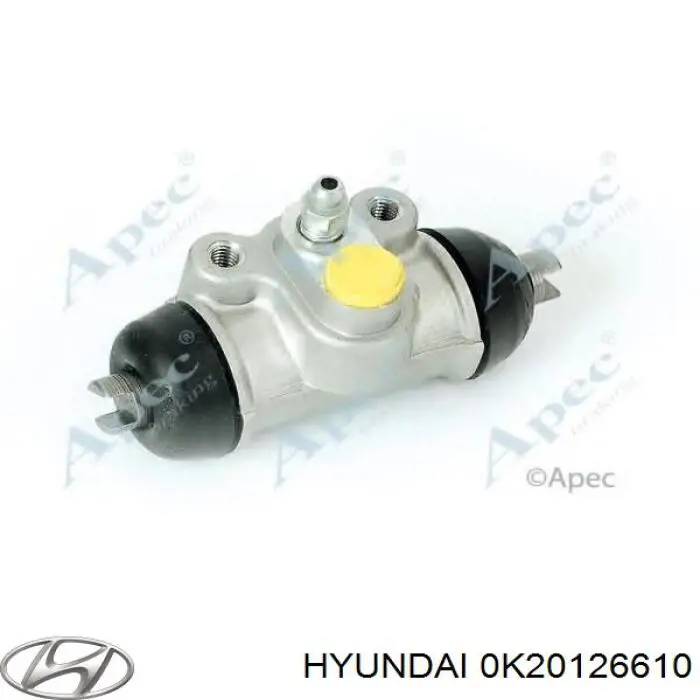 Купить 0K20126610 Hyundai/Kia Цилиндр тормозной колесный
