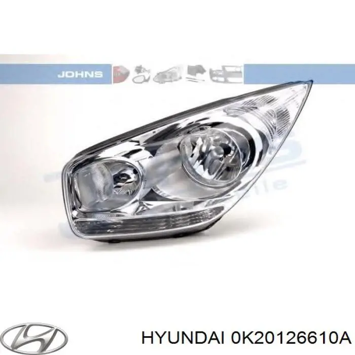 Купить 0K20126610A Hyundai/Kia Цилиндр тормозной колесный