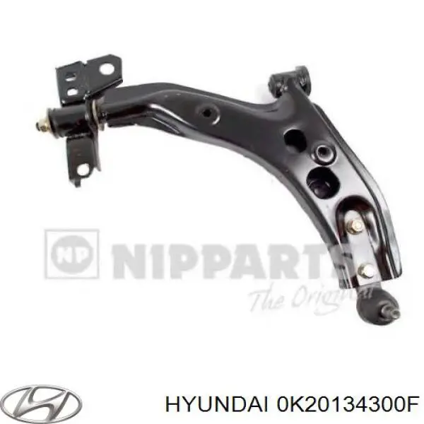 Правый рычаг передней нижней подвески Hyundai/Kia 0K20134300F цена, от 3940.88 UAH