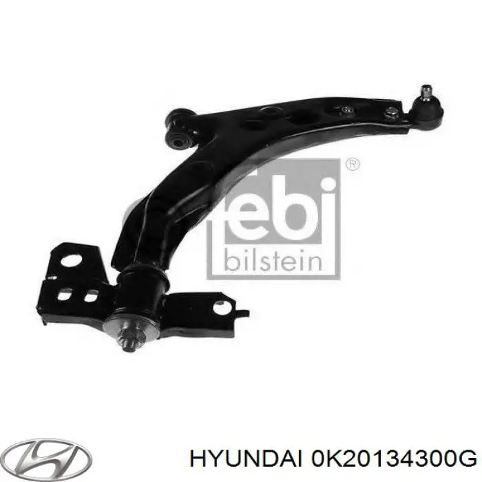 Рычаг передней подвески нижний правый 0K20134300G Hyundai/Kia