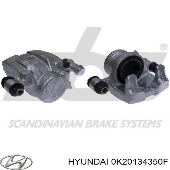 Рычаг передний нижний левый Hyundai/Kia 0K20134350F
