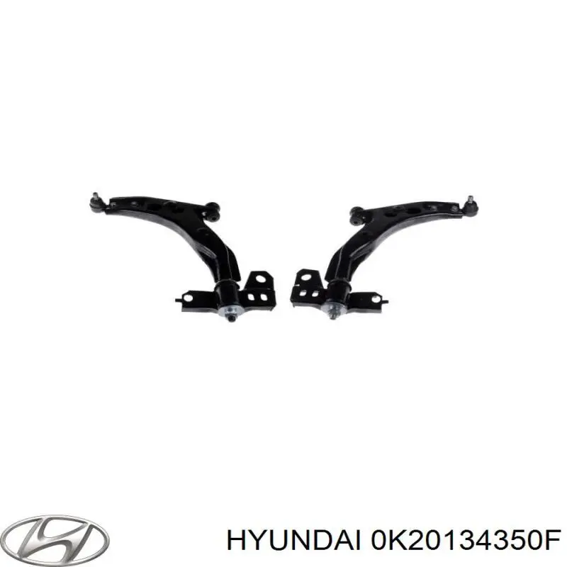 0K20134350F Hyundai/Kia Рычаг передней подвески нижний левый