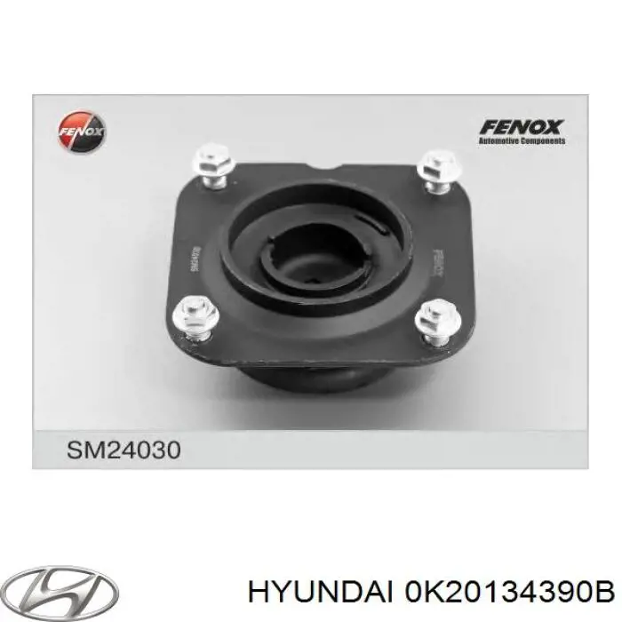 0K20134390B Hyundai/Kia suporte de amortecedor dianteiro