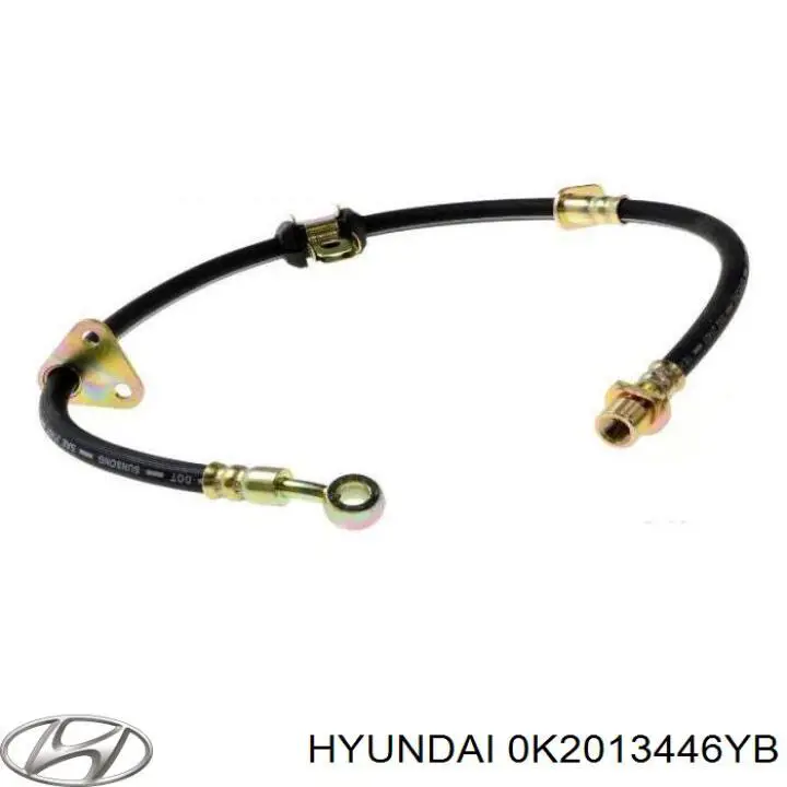 Купить 0K2013446YB Hyundai/Kia Сайлентблок нижний передней подвески