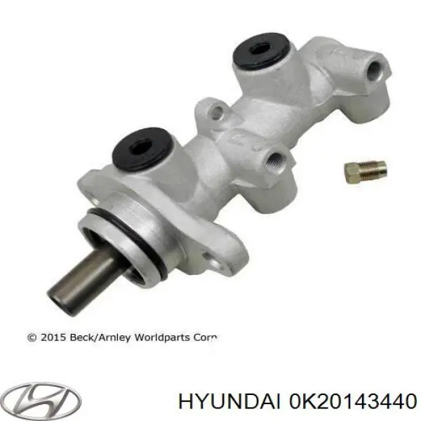 Цилиндр главный тормоза (гидротормозов) Hyundai/Kia 0K20143440 цена, от 49.98 USD
