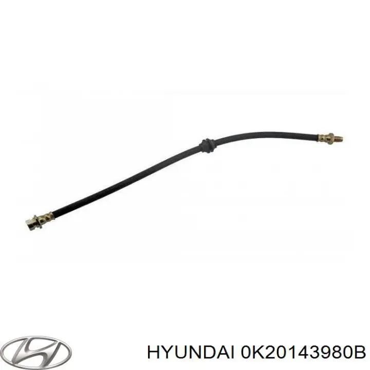 Шланг тормозной передний Hyundai/Kia 0K20143980B