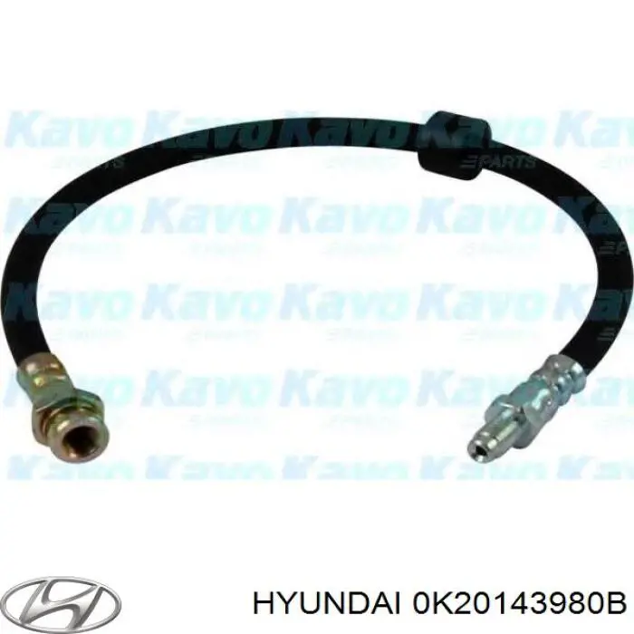 Купить 0K2N143980 Hyundai/Kia Шланг тормозной передний