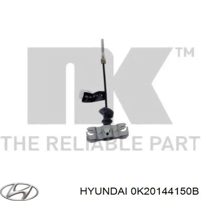 Трос ручного тормоза, промежуточный Hyundai/Kia 0K20144150B цена, от 6.74 USD