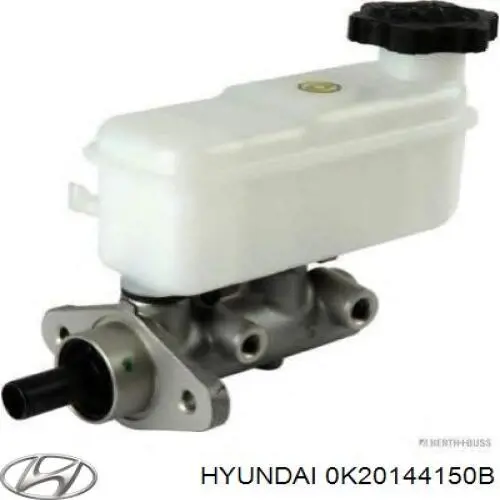 Купить 0K20144150B Hyundai/Kia Трос ручного тормоза промежуточный