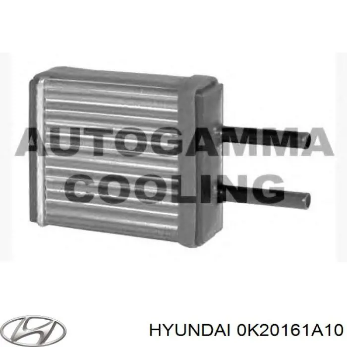 0K20161A10 Hyundai/Kia радиатор печки