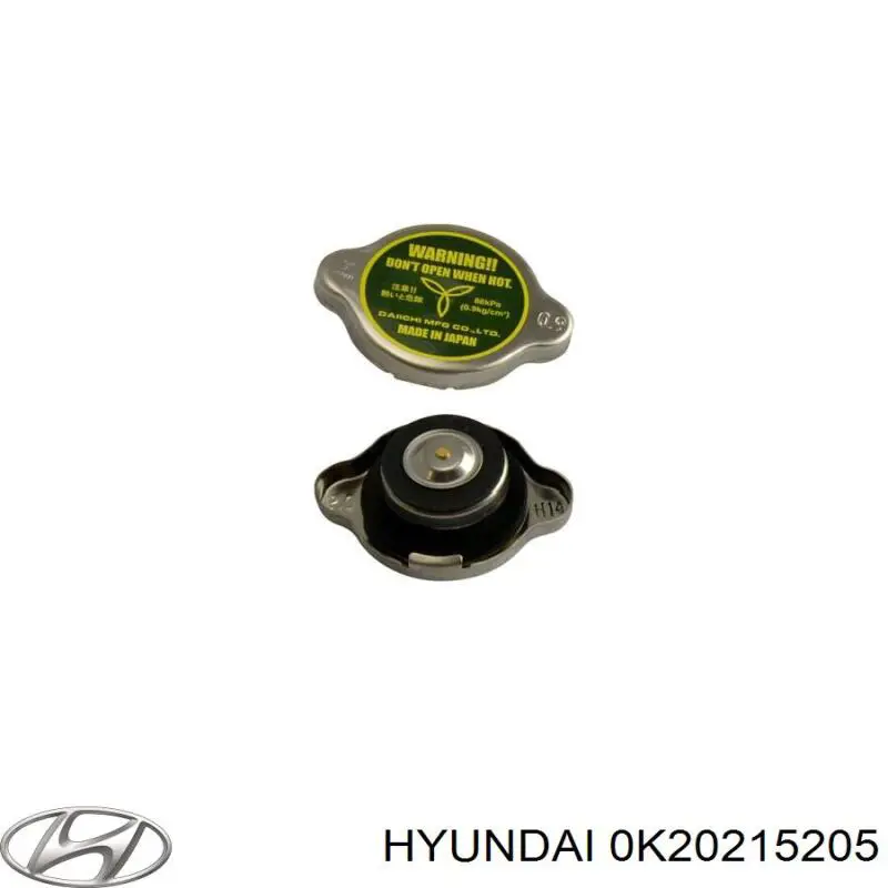 Крышка радиатора 0K20215205 Hyundai/Kia