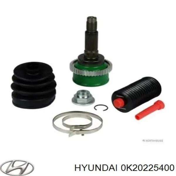 Правая полуось 0K20225400 Hyundai/Kia