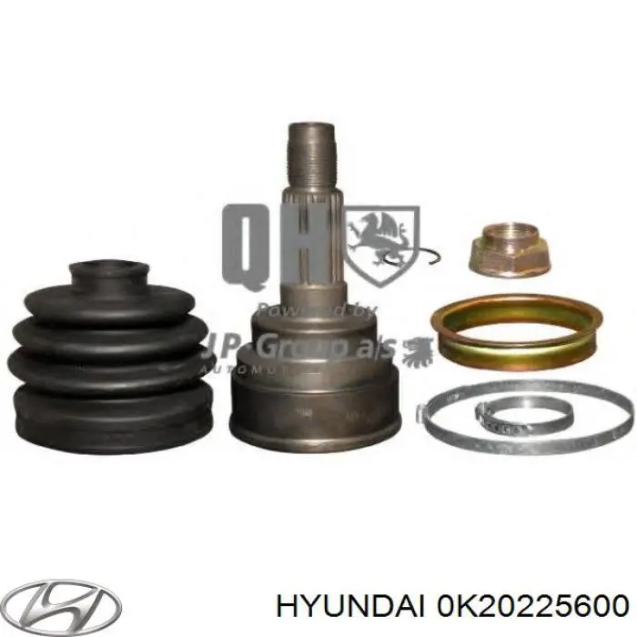 Полуось (привод) передняя левая 0K20225600 Hyundai/Kia