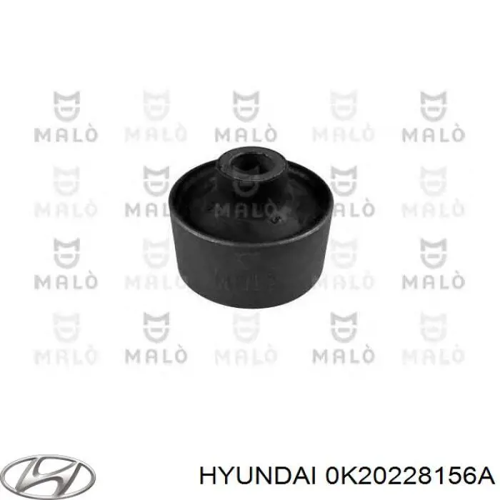 0K20228156A Hyundai/Kia bucha de estabilizador traseiro
