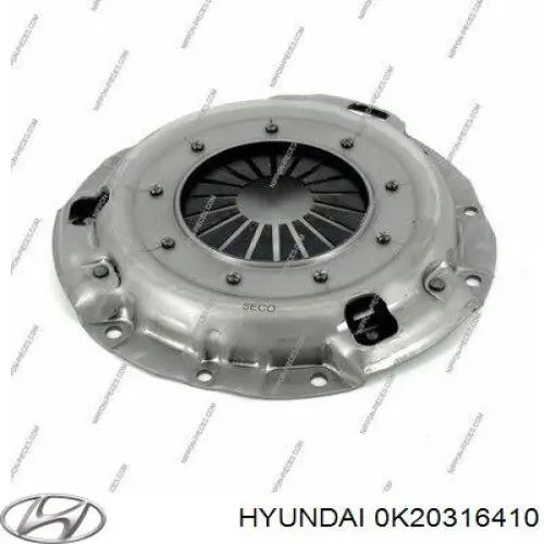 Купить 0K20316410 Hyundai/Kia Корзина сцепления