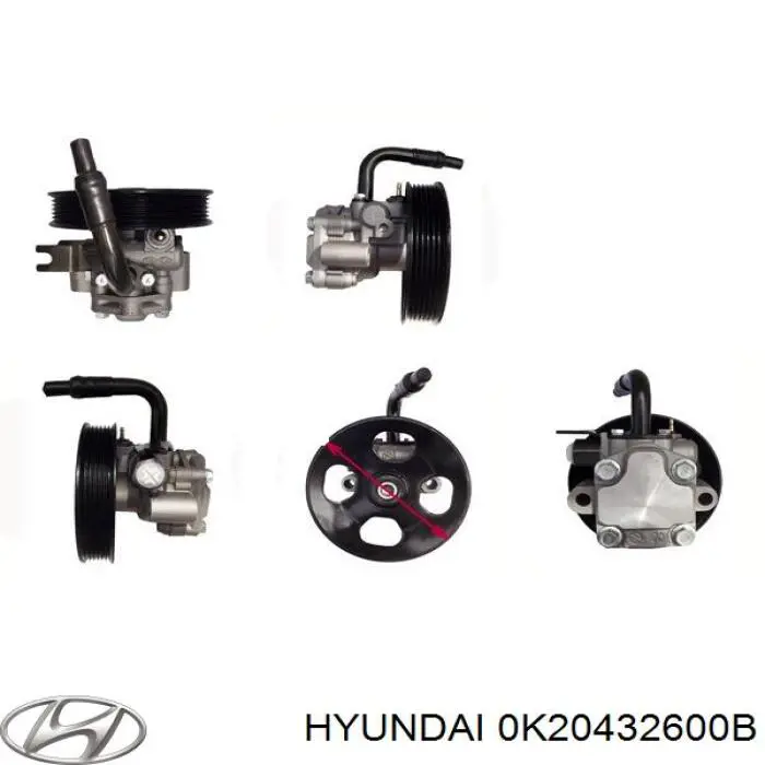Насос гидравлики Hyundai/Kia 0K20432600B цена, от 28.25 USD