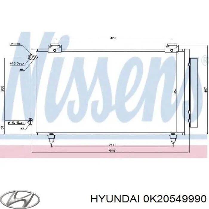Задний левый суппорт Hyundai/Kia 0K20549990 цена, от 14.60 USD