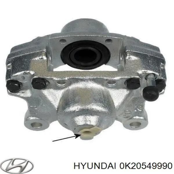 Суппорт задний левый 0K20549990 Hyundai/Kia