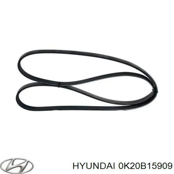 Ремень кондиционера Hyundai/Kia 0K20B15909