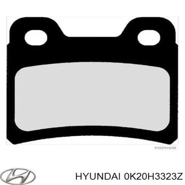Колодки дисковые  Hyundai/Kia 0K20H3323Z цена, от 10.21 USD