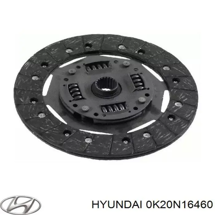 Диск сцепления 0K20N16460 Hyundai/Kia