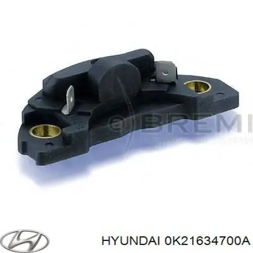 Купить 0K21634700A Hyundai/Kia Амортизатор подвески передний правый