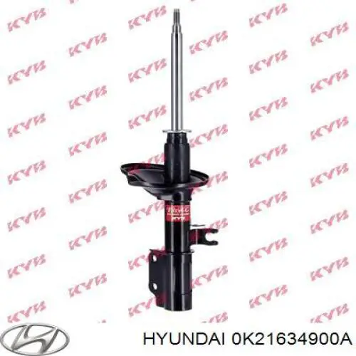 Амортизатор передней подвески левой Hyundai/Kia OK21634900 цена, от 41.49 USD