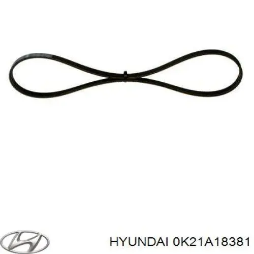 Клиновый ремень Hyundai/Kia 0K21A18381 цена, от 6.27 USD