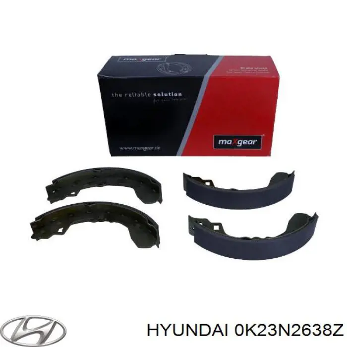 Тормоза рабочие задние ножные и тормозные барабаны Hyundai/Kia 0K23N2638Z цена, от 16.27 USD