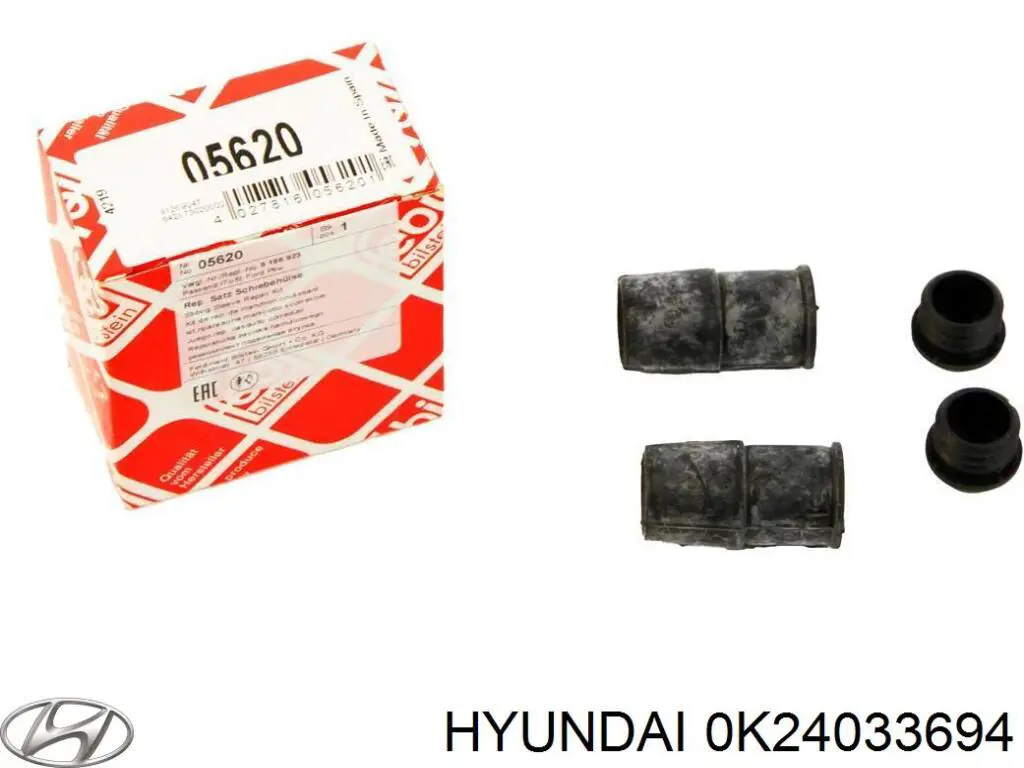 Направляющая переднего суппорта Hyundai/Kia 0K24033694 цена, от 4.51 USD